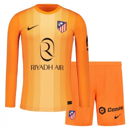 Atlético Madrid Keeper Barn Drakt 2025-26 Oransje Langermet Atlético Madrid Keeper Barn Drakt 2025-26 Oransje Langermet